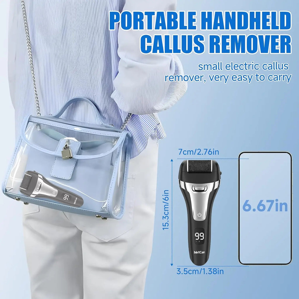 Electric Callus Remover 17 In 1 Pedicure Kit Rechargeable