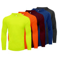 Men's Hooded Long Sleeve Running T Shirt Breathable