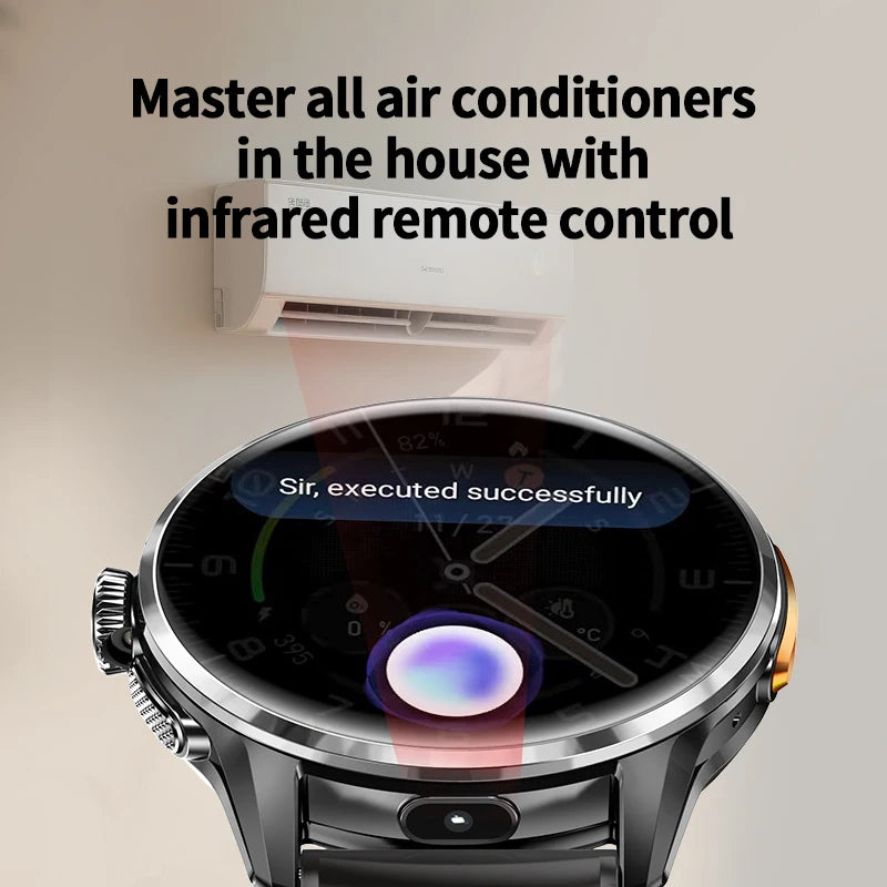 5G and 4G Smartwatch with AMOLED Display and Google Play