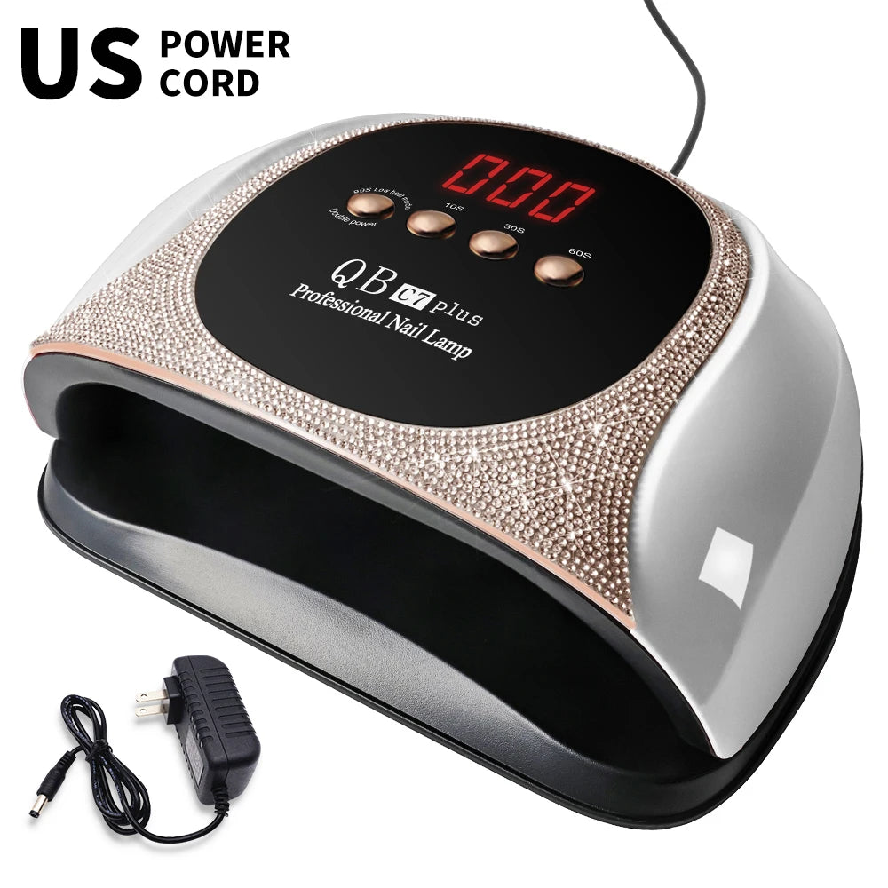 Professional UV LED Nail Lamp With 57 LEDs LCD Display