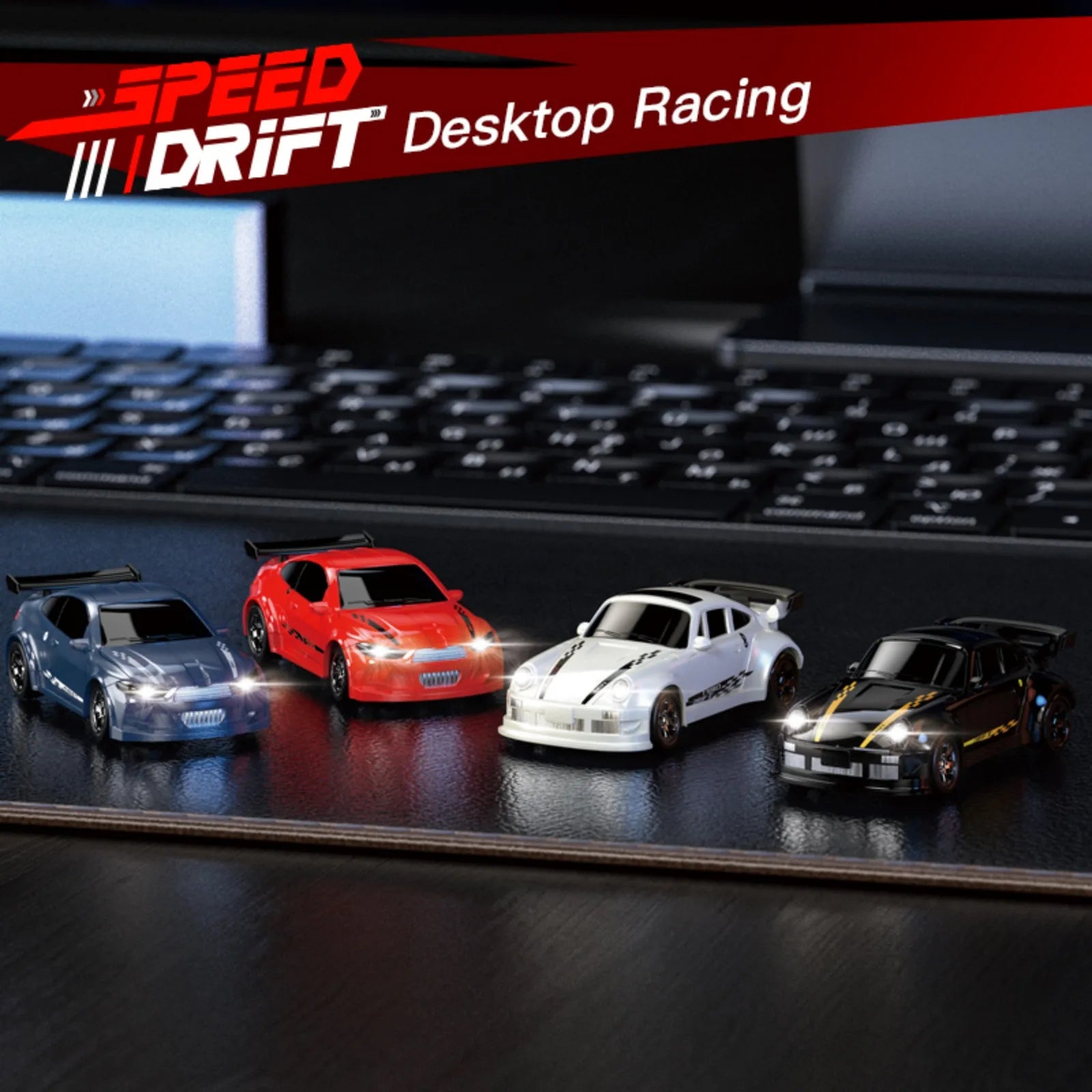 ANTSIR 2Point4G Desktop Mini HyperPerformanceEngineering Drift Car 4WD RemoteControl Model