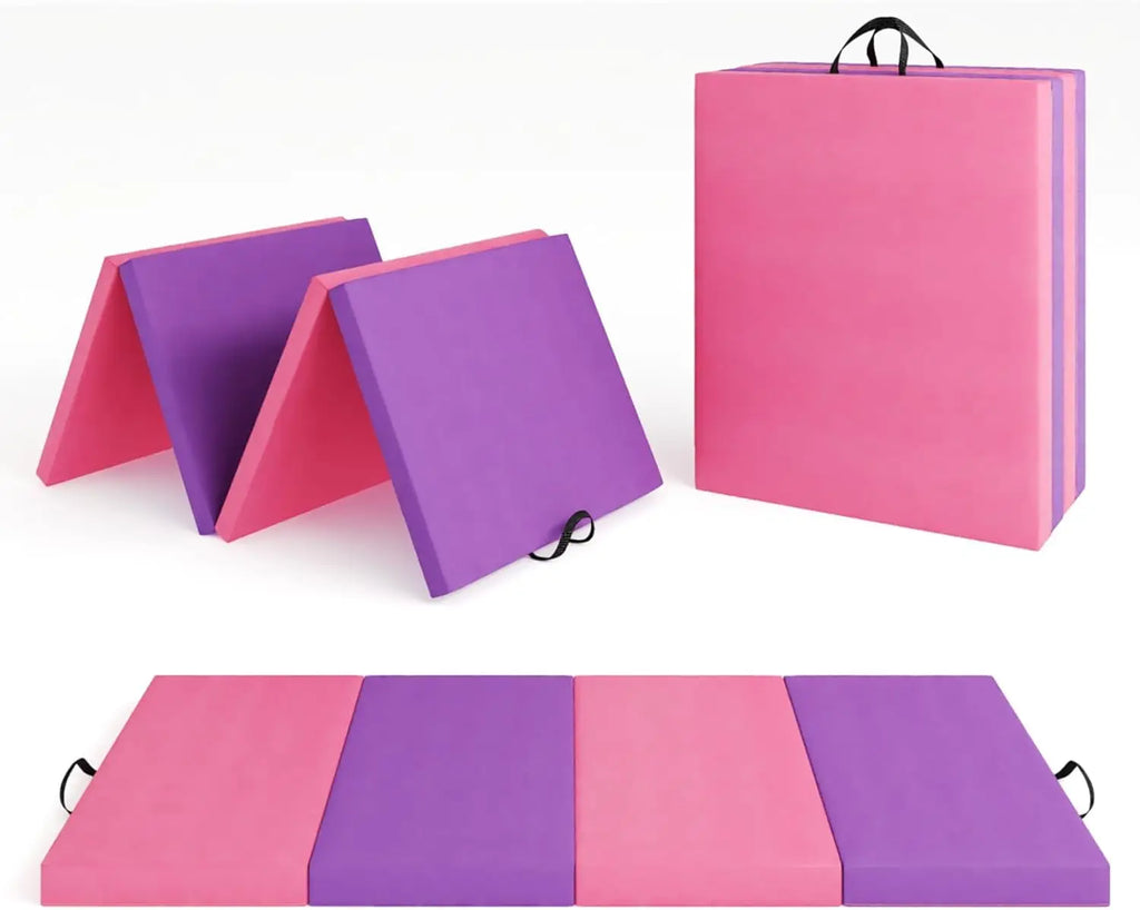 TWISTER.CK Folding Gym Mat Extra Firm High-Density Foam