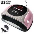 Professional UV LED Nail Lamp With 57 LEDs LCD Display