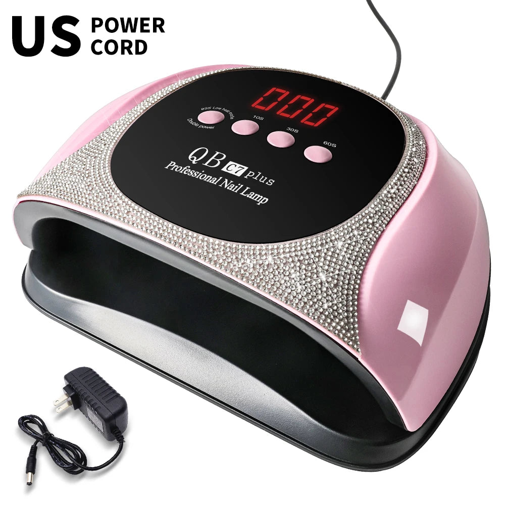 Professional UV LED Nail Lamp With 57 LEDs LCD Display