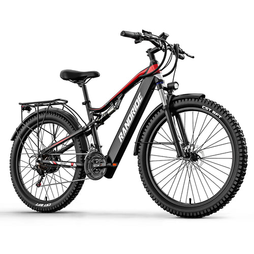 1000W full suspension electric mountain bike