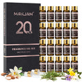 MAYJAM 20 Bottles Essential Oils Gift Box Assorted Scents