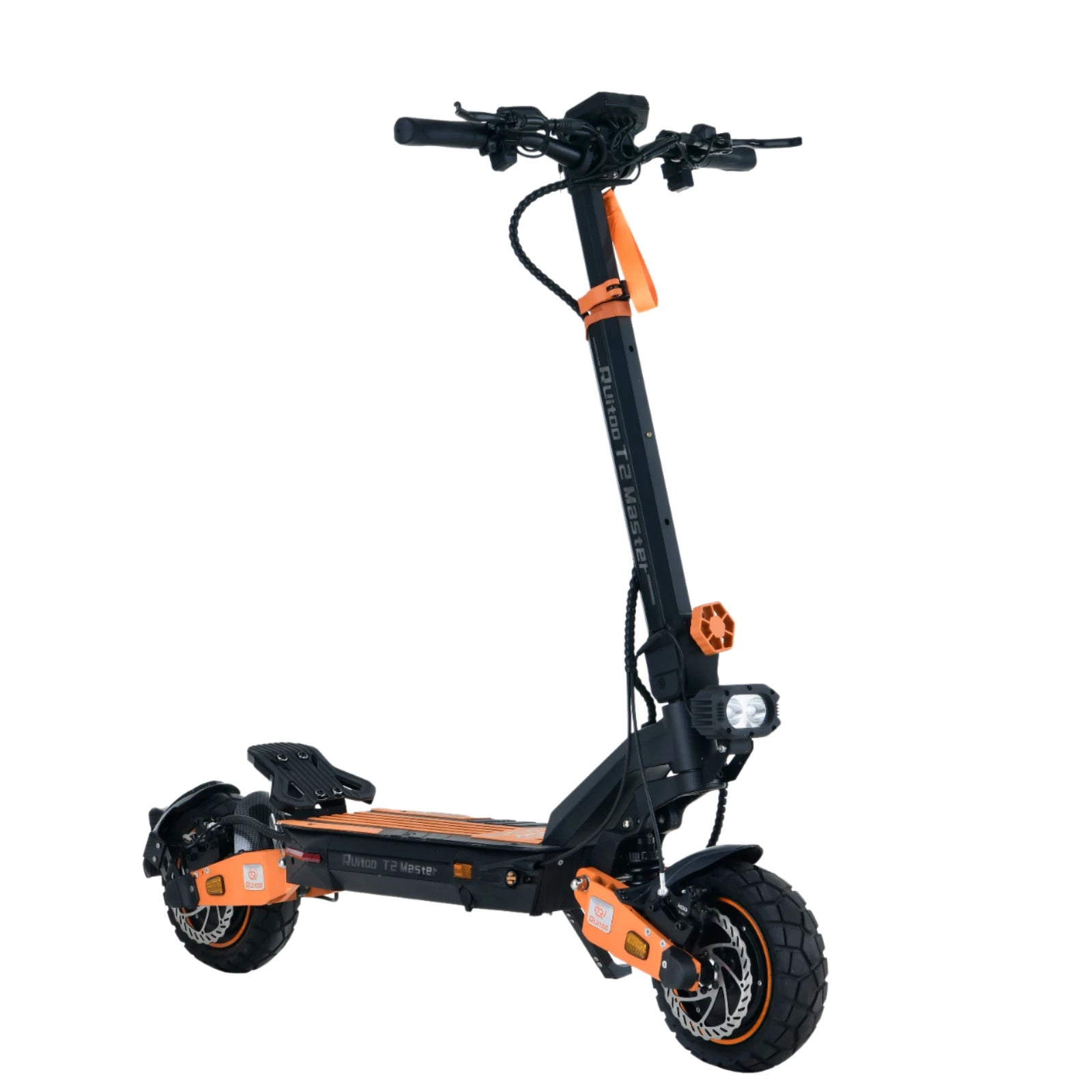 Electric Scooter 2400W Dual Motor, 52V 20.8Ah Battery, 40 Miles Range, 10" Off-Road Tires, Dual Disc Brake