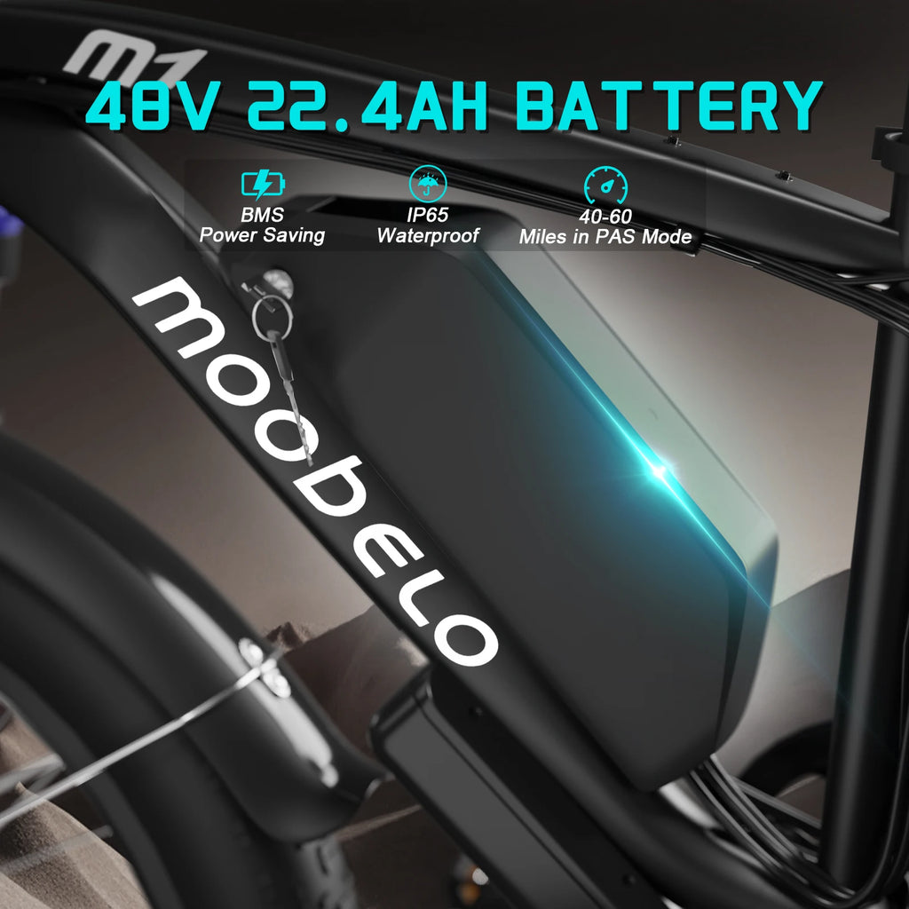 Moobelo M1 2000W Dual-Motor Electric Bicycle CE Certified