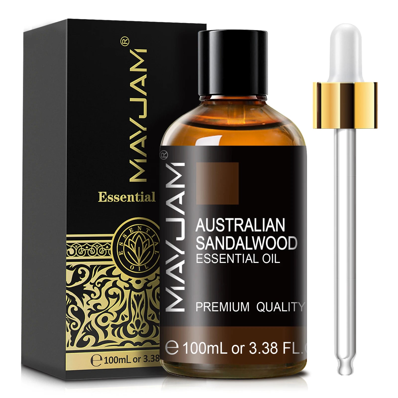 MAYJAM Pure Essential Oil For Humidifier Diffuser Vanilla Bergamot