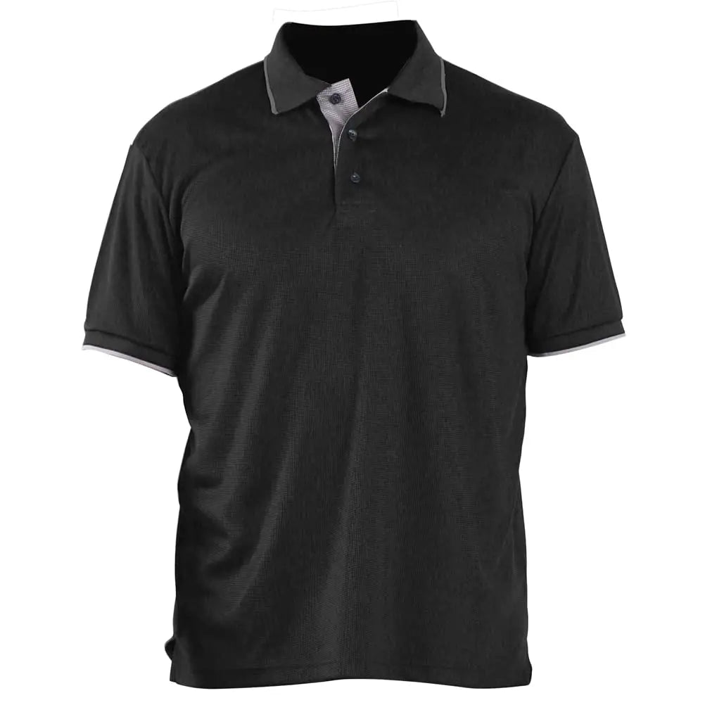 2Pack Men's Polo Shirts Short Sleeve Summer Quick Dry Ultra Comfortable Golf Athletic T-Shirts Slim Fit Casual Sports Workout Golf Tees