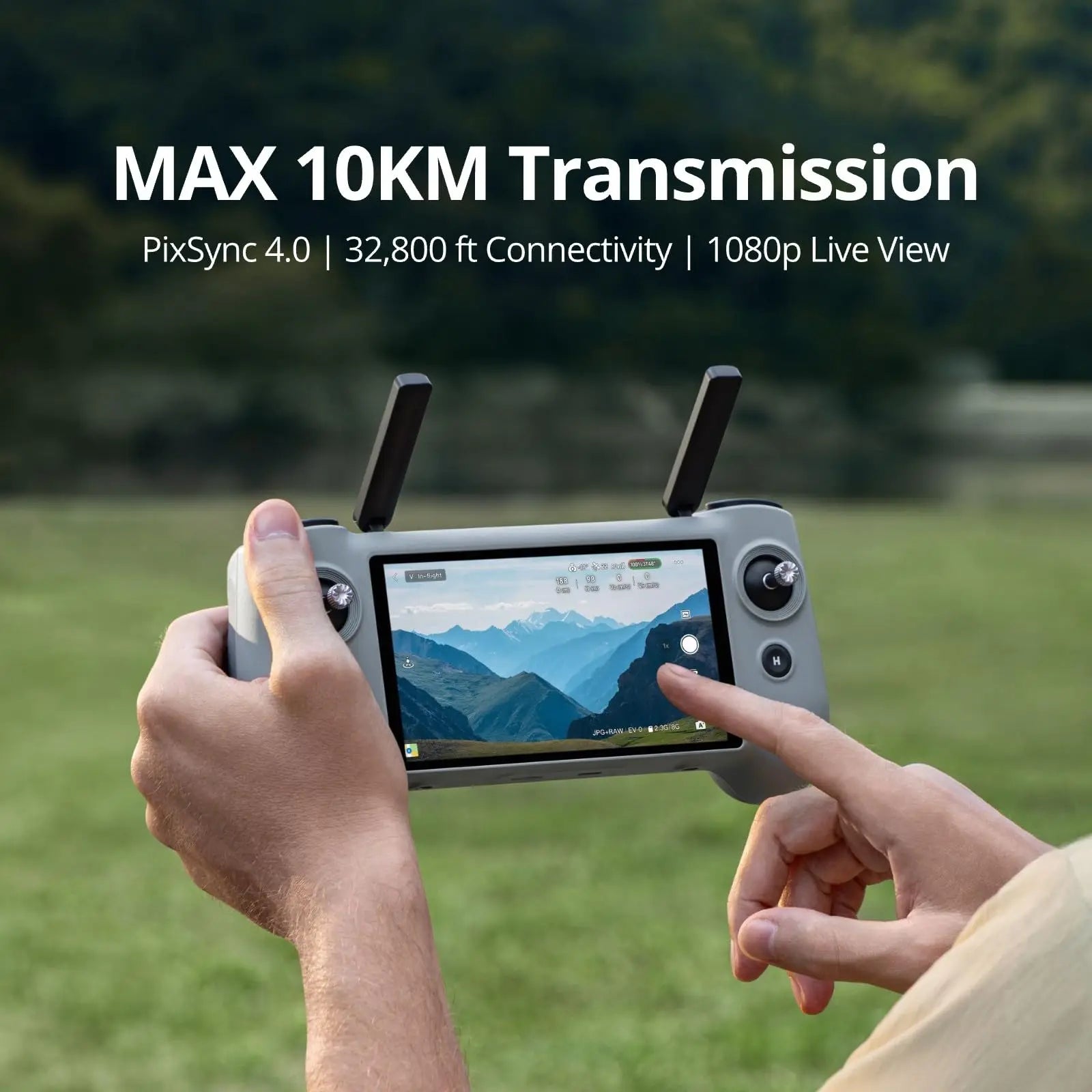 Potensic Atom 2 Drone With PTD 1 Remote 4K Video 8K Photos 10km Range AI Night Tracking