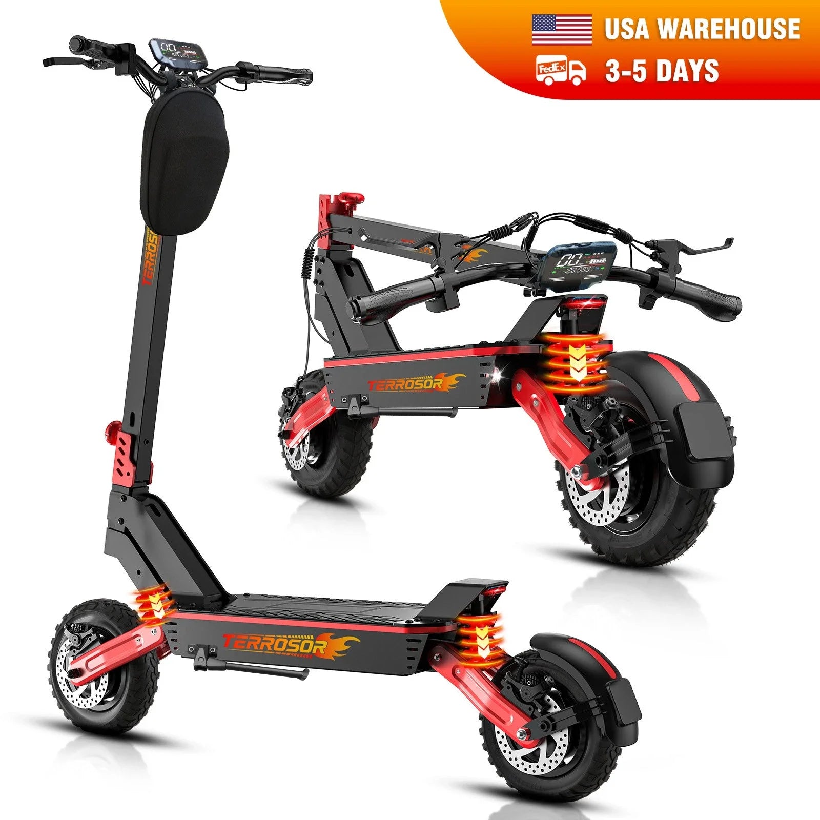 LELEKUAIC Electric Scooter for Adults 1200W 28 MPH 20mi Range