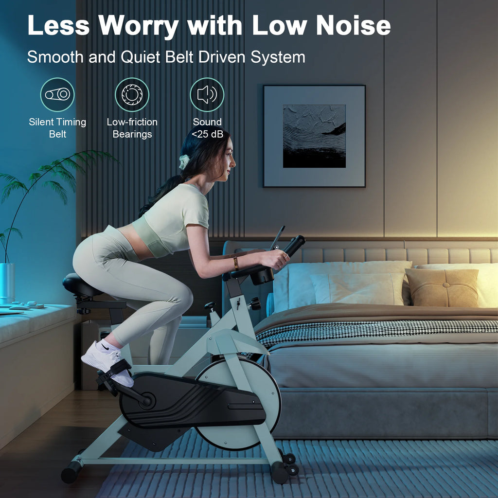 Superun 32-Level Magnetic Resistance Exercise Bike