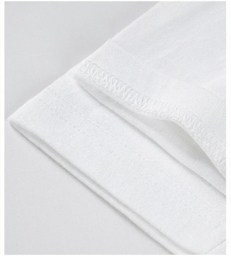 Cotton Mens Short Sleeve Tee Casual Summer Wear For Men