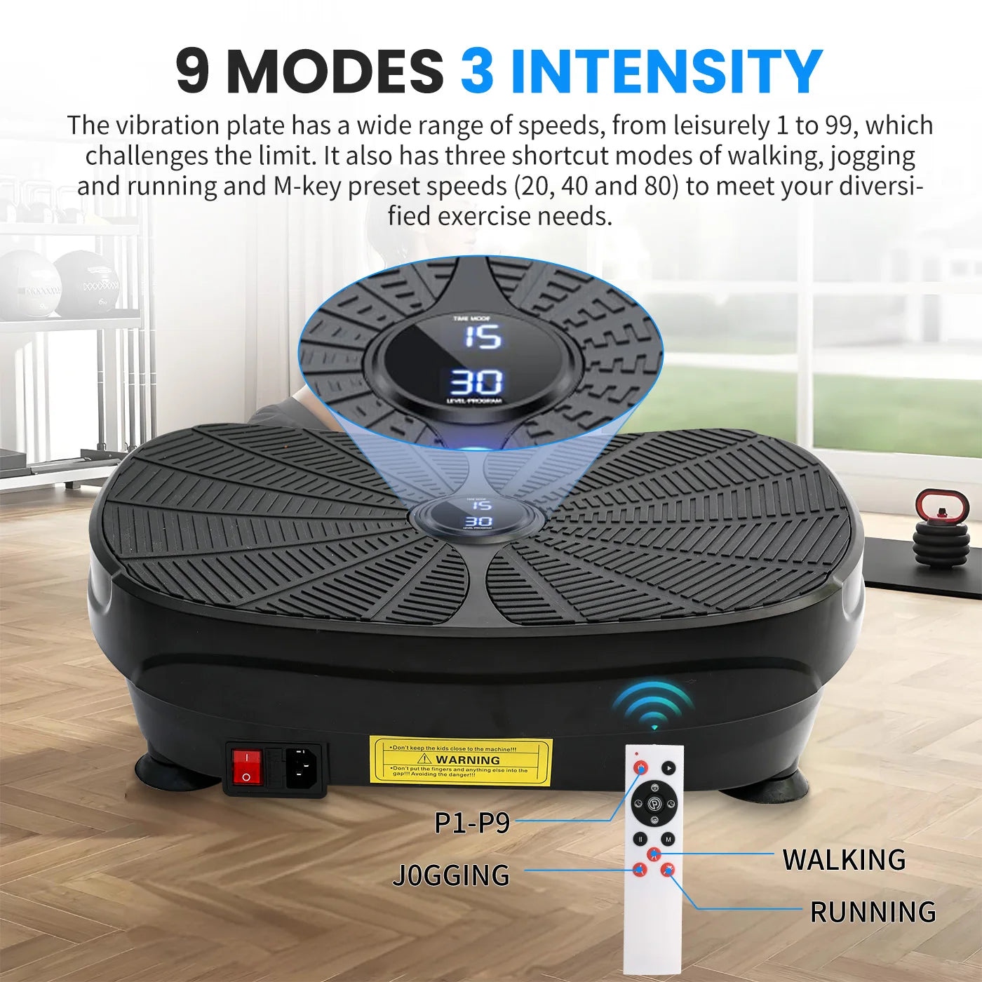 Vibration Plate Exercise Machine For Whole Body Workout