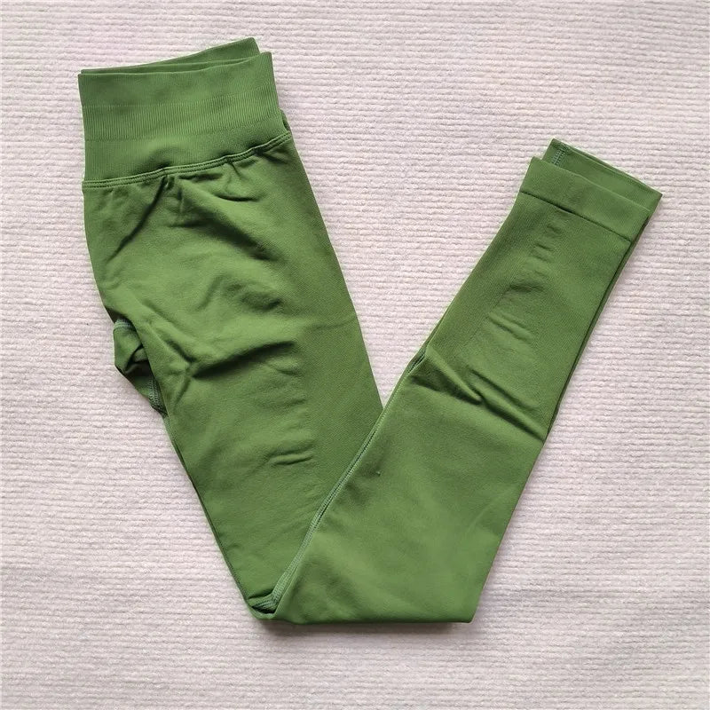 Seamless Sporty Yoga Leggings For Women Butt Lifting