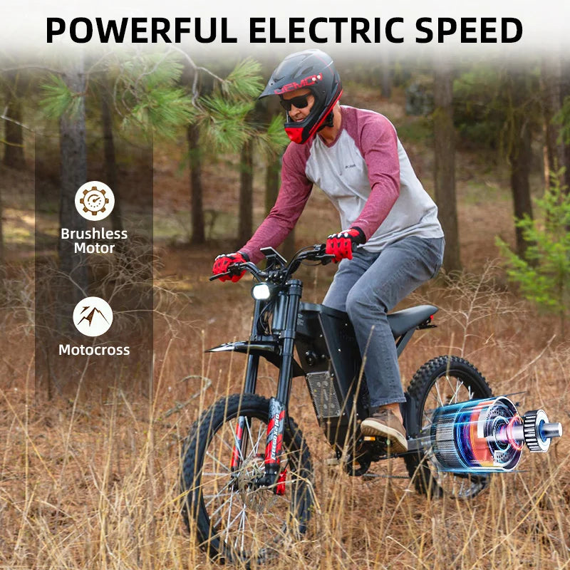 Freego X2 Pro Electric Motorcycle For Adults Off Road Performance