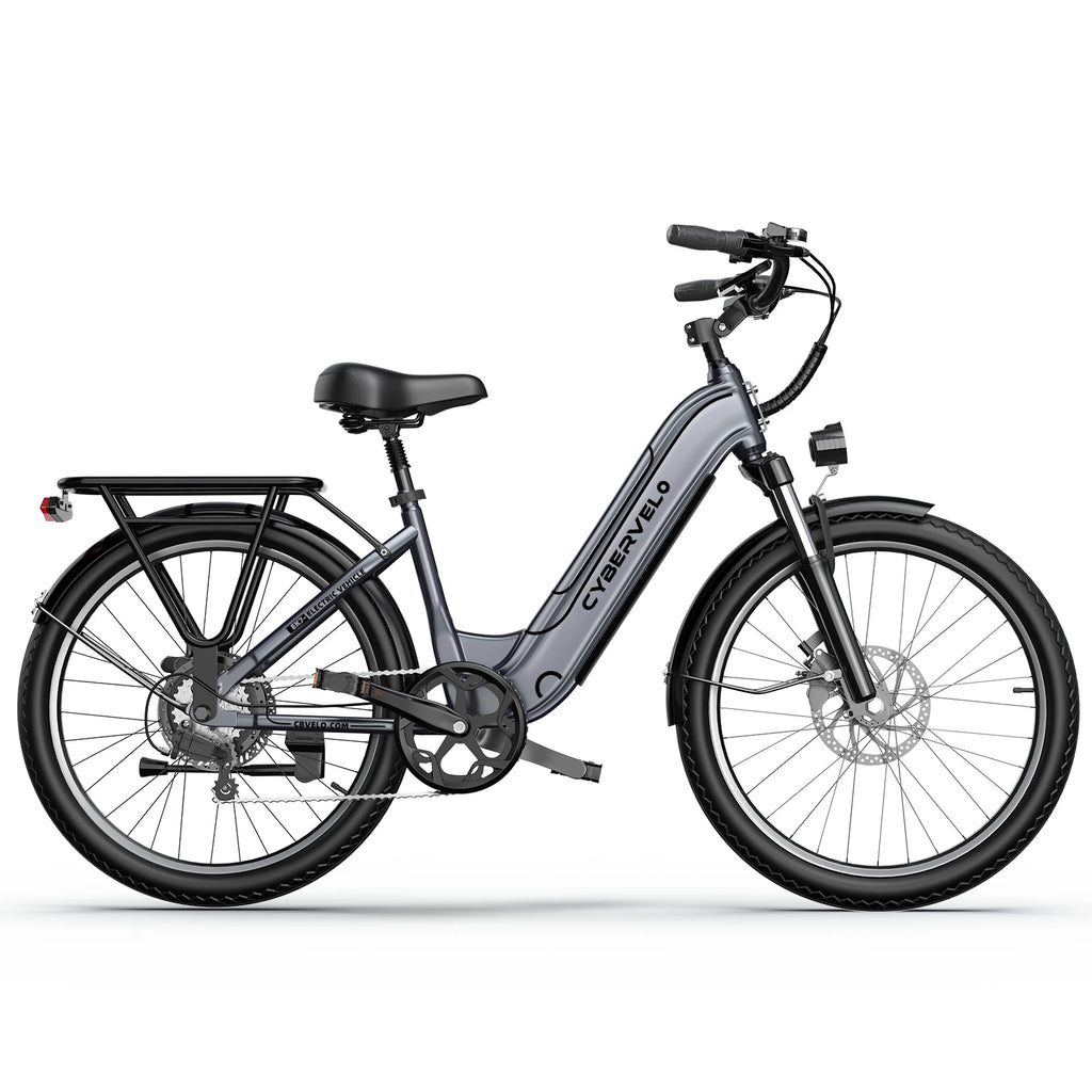 TALUSCONDOR Cybervelo EK7 City EBike with Detachable Battery