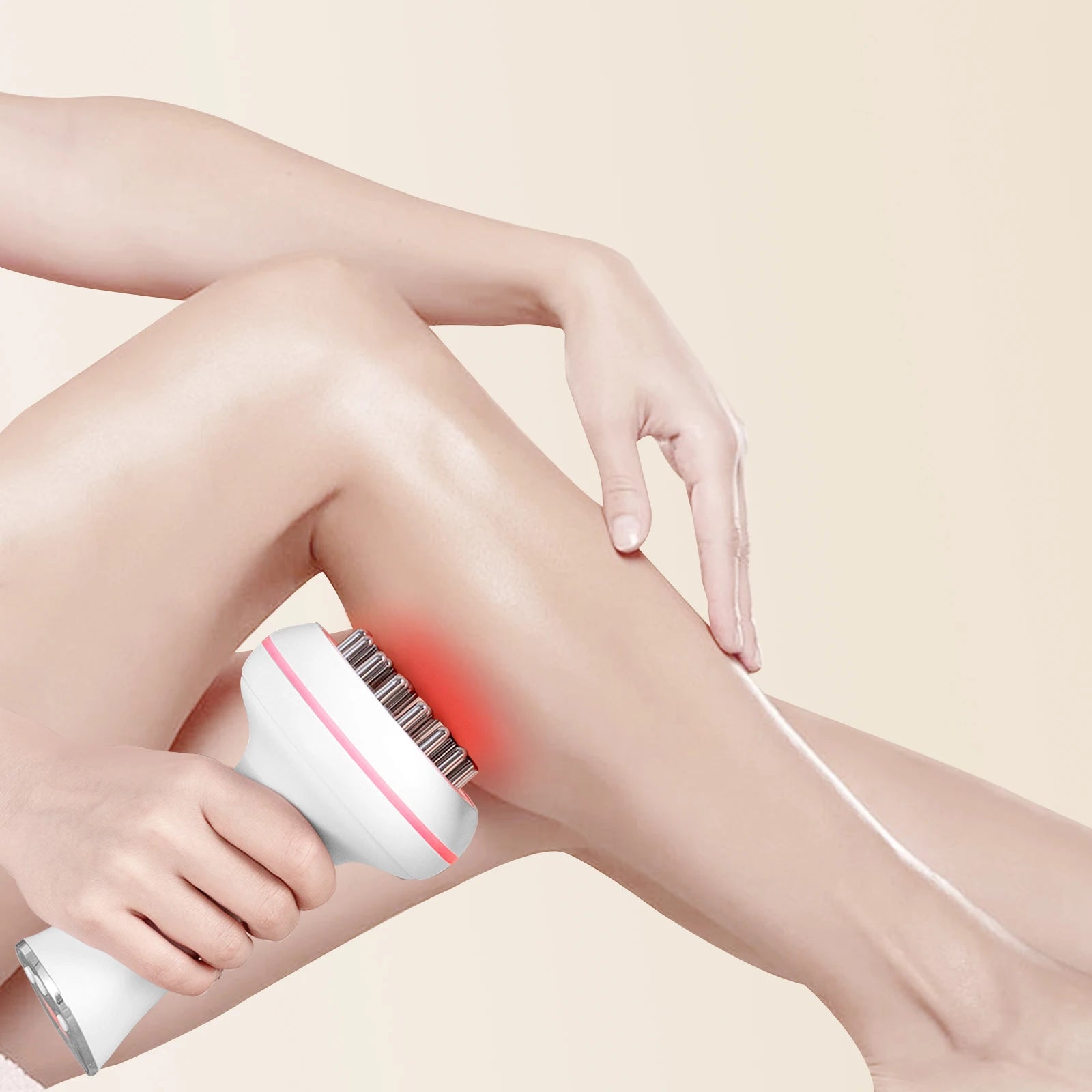 Electric Meridian Massager For Full Body Relief Scraping Tool For Legs Abdomen Shoulders And Neck