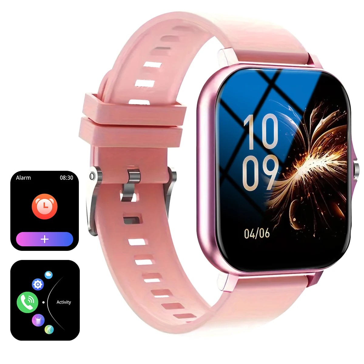 Smartwatch With Call Answer, Call Rejection, Android Iphone Compatible