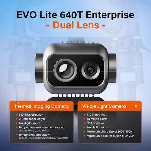 Autel Robotics Lite 640T Drone With Thermal Camera