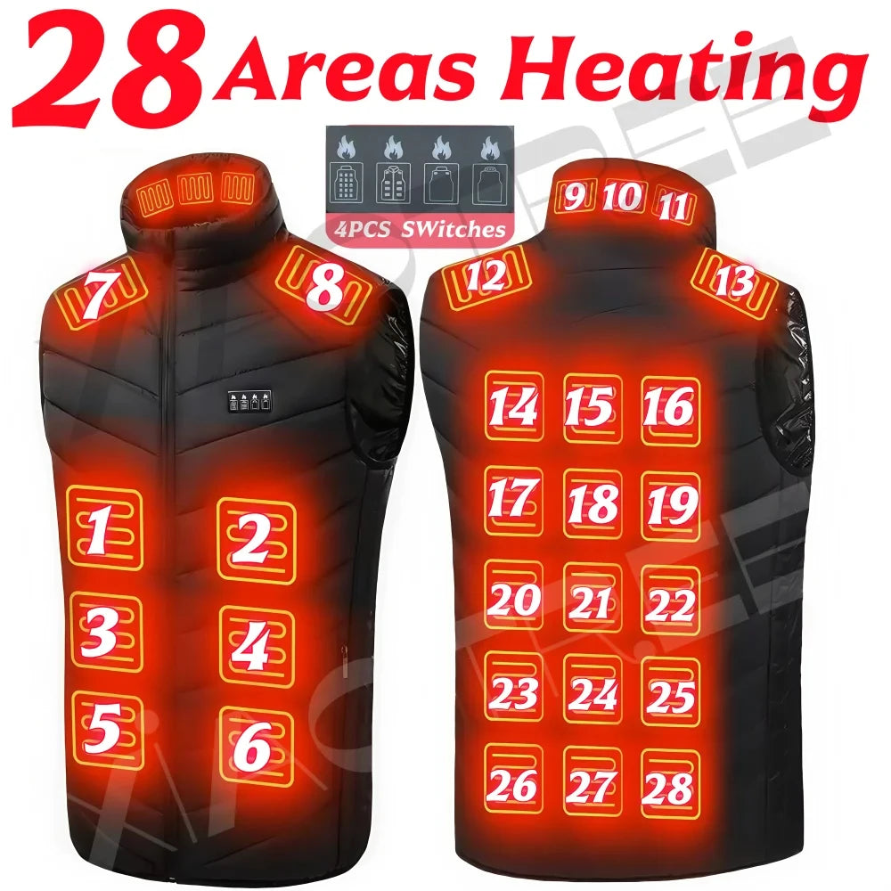 XIAOTREECN Heated Vest Jacket For Men And Women