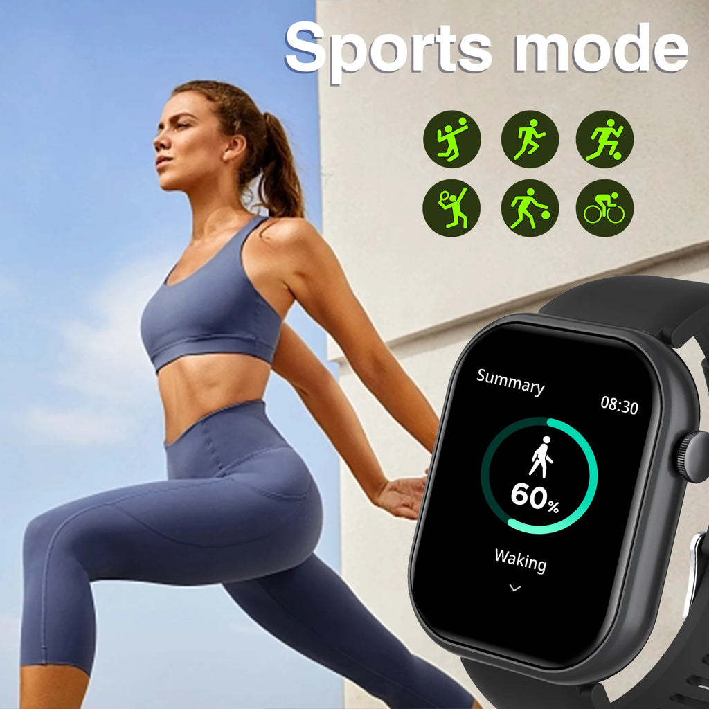 Hot Smartwatch Touch Screen Calls Reminders And Custom Watch Faces