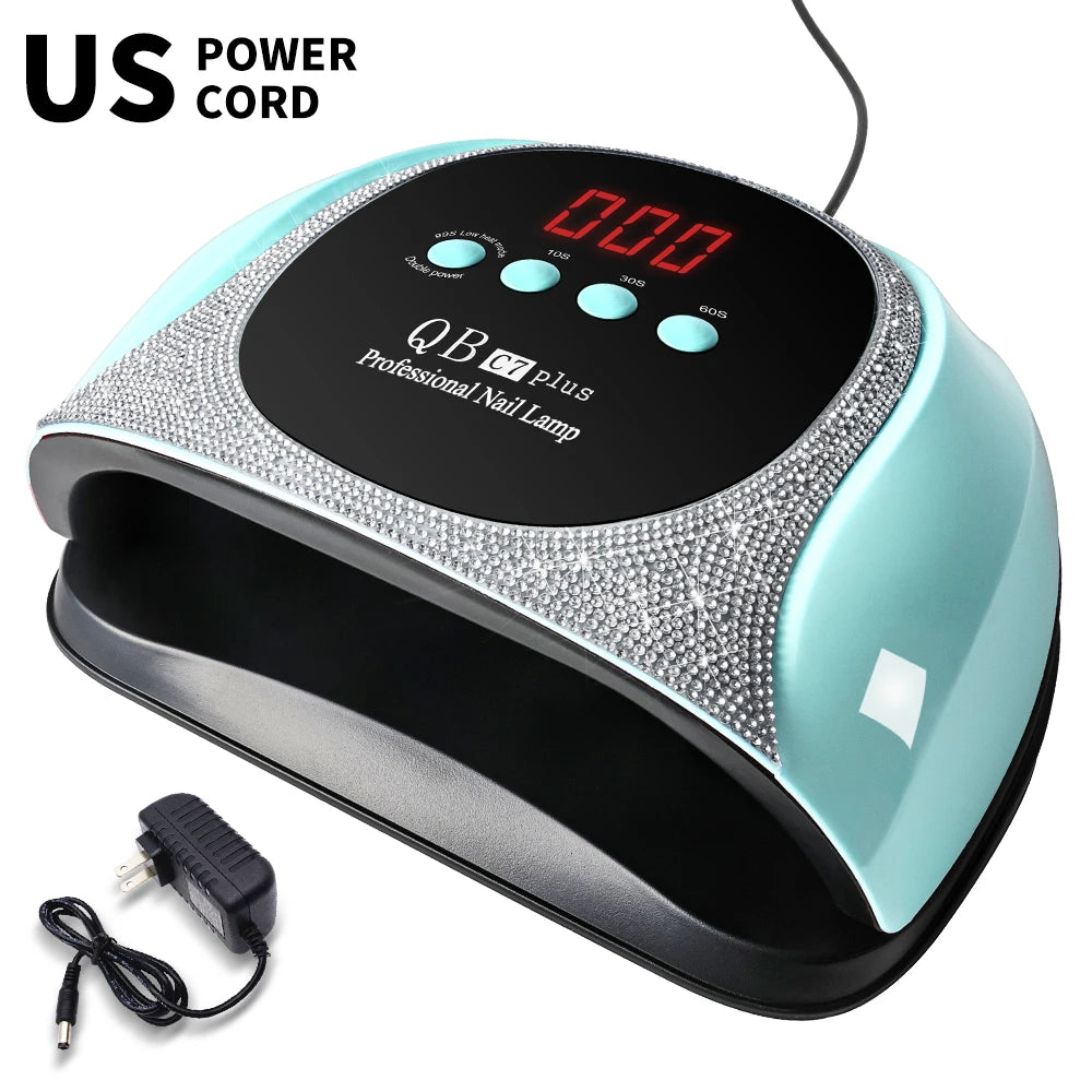 Professional UV LED Nail Lamp With 57 LEDs LCD Display