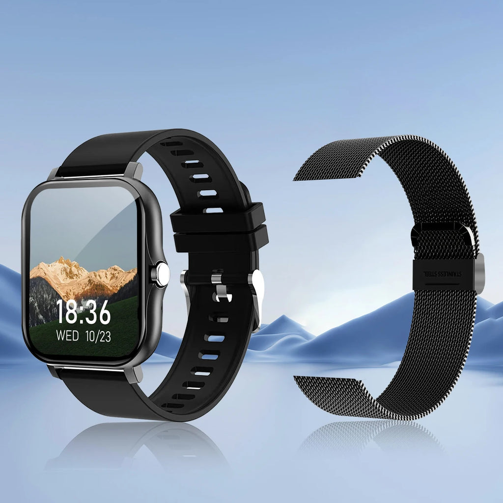 Odelettevcy Smartwatch With Wireless Calling Dial Fitness Tracking iPhone Android