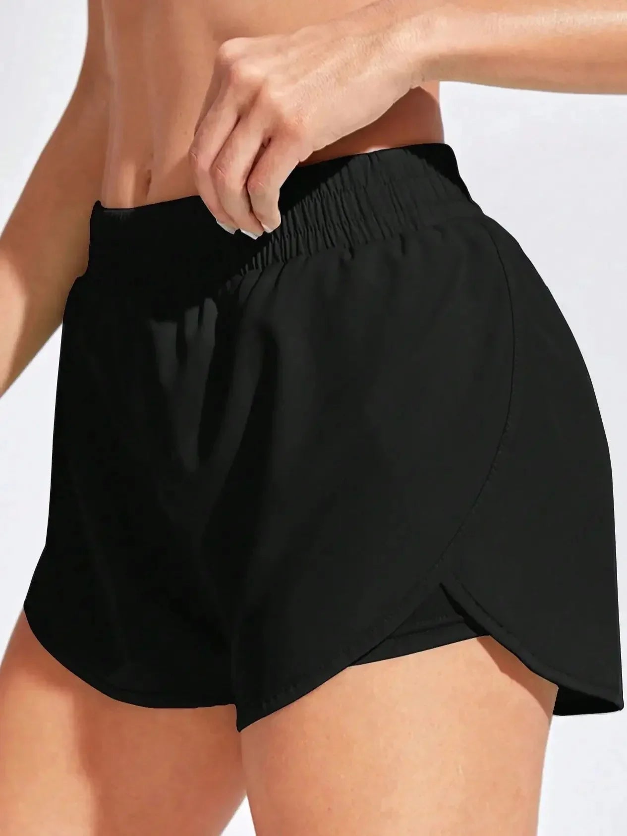 Yoga Shorts Women Fitness Elastic Running Short Leggings