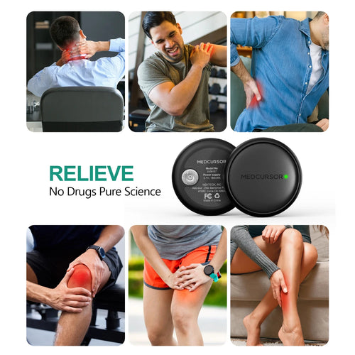 3-in-1 TENS EMS Wireless Dual Channel Muscle Stimulator App Control