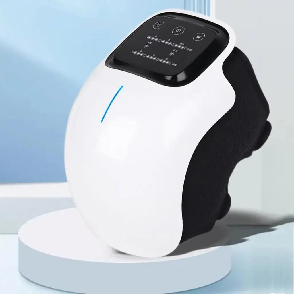 OpeningSmile Cordless Knee Massager With Heat And Vibration LED Screen