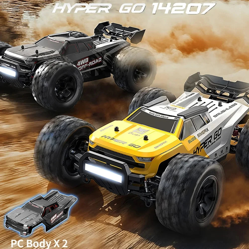 JIUSICE Hyper Go 14207 1-14 4WD Brushless High-Performance Remote-Controlled Car
