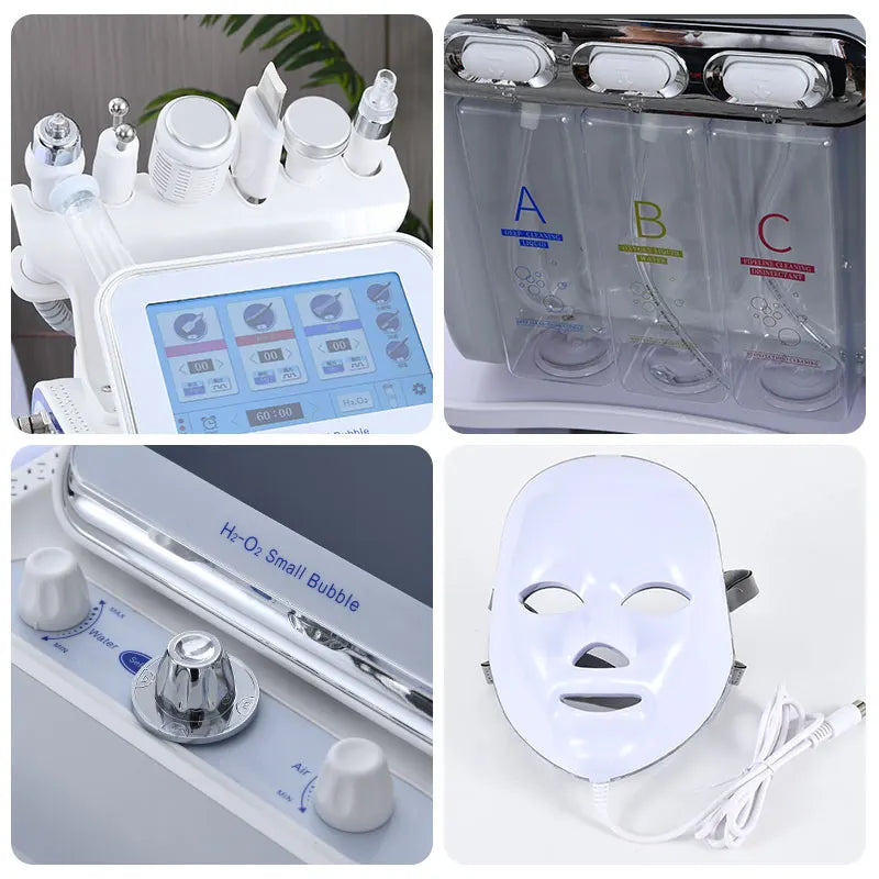 Amilibeauty 7 In 1 Hydrogen Peroxide Skin Cleansing Hydrofacial Machine