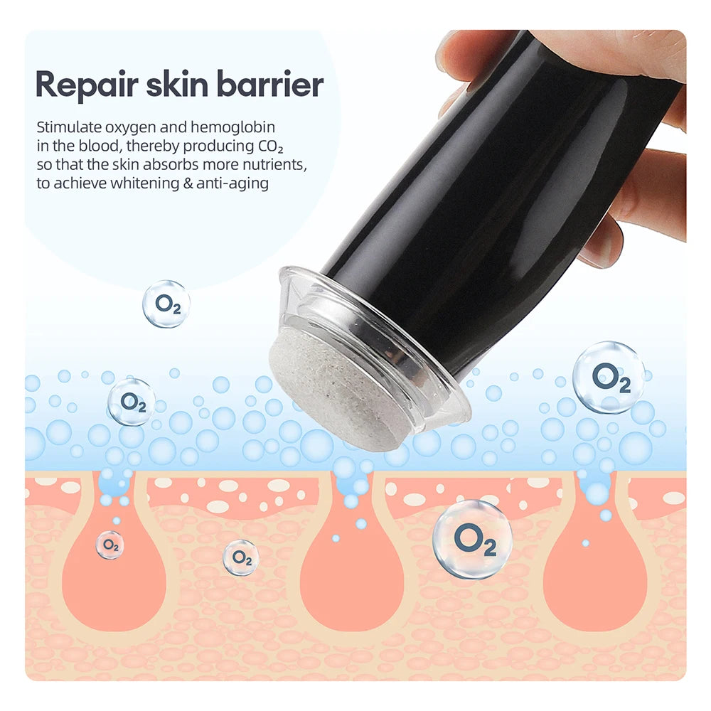 Foreverlily CO2 Oxygen Bubble Pen 5 Gear Facial Treatment
