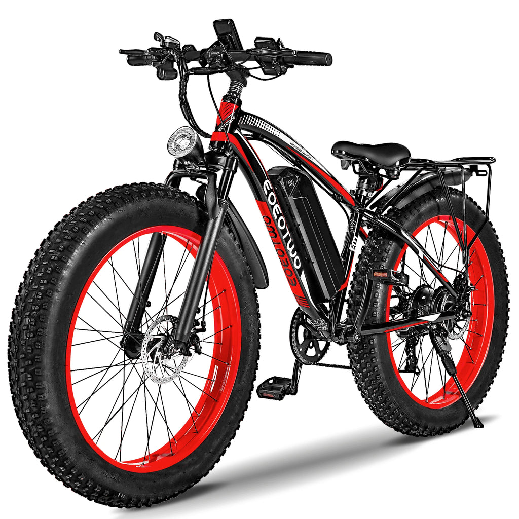 EOEOTWO 1500W Electric Fat Tire Mountain Ebike UL2849 48V 15Ah