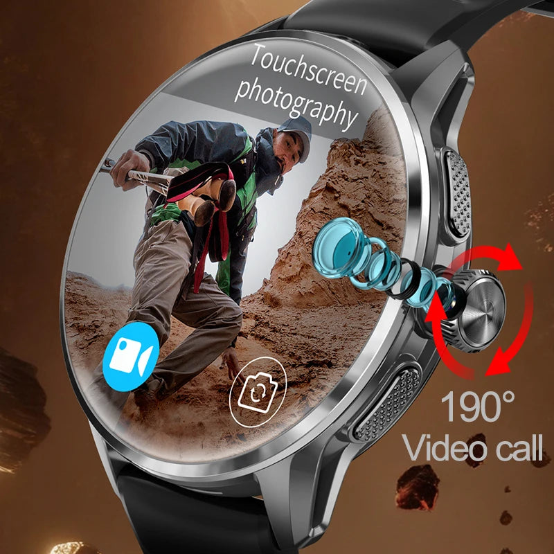 5G and 4G Smartwatch with AMOLED Display and Google Play