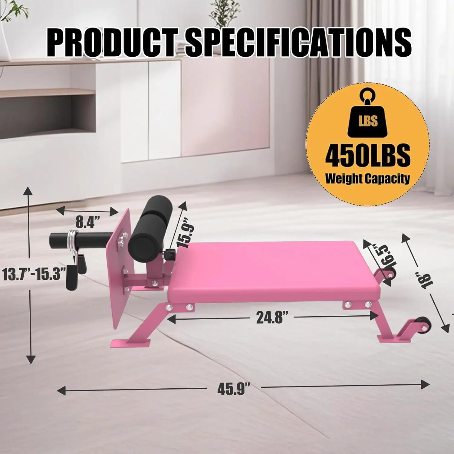 Nordic Hamstring Curl Machine Height Adjustable Nordic Curl Bench