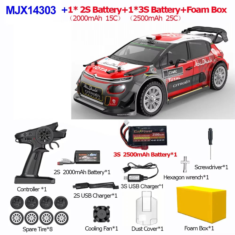 BEYONDSKYCE 1/14 Rc Drift Car 4WD High Speed Off Road