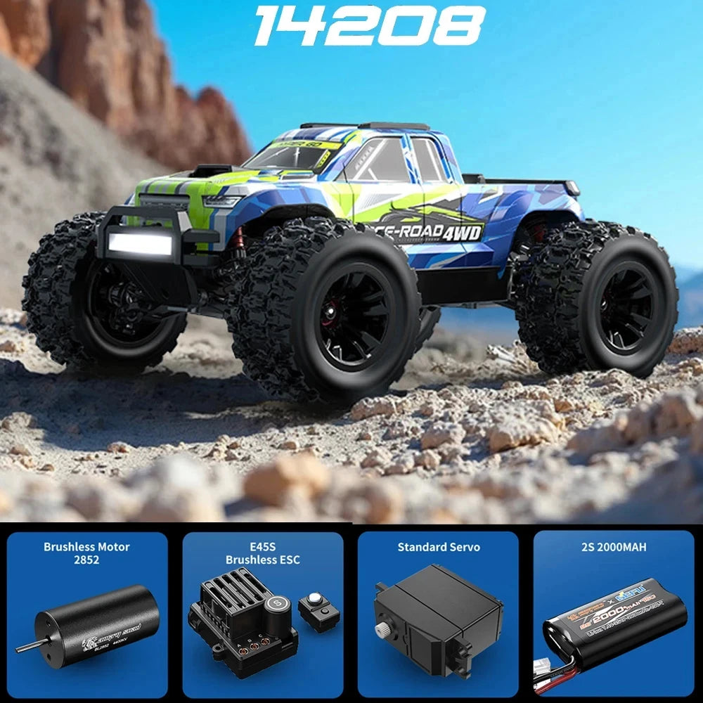 JIUSICE Hyper Go 14207 1-14 4WD Brushless High-Performance Remote-Controlled Car