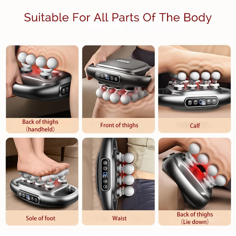 Foreverlily Fascia Gun Nine Mode High Frequency Massage