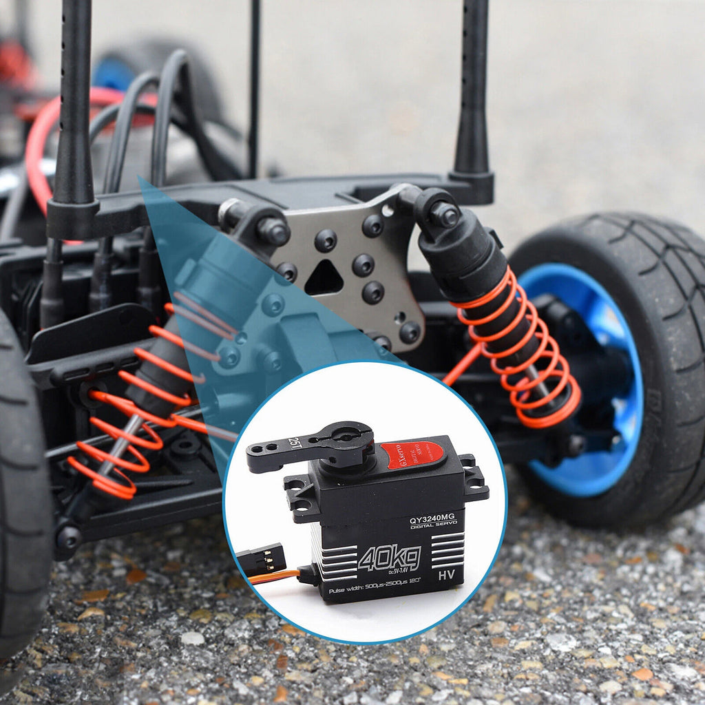 40KG Waterproof High-Speed Digital Servo High Torque Metal Gear
