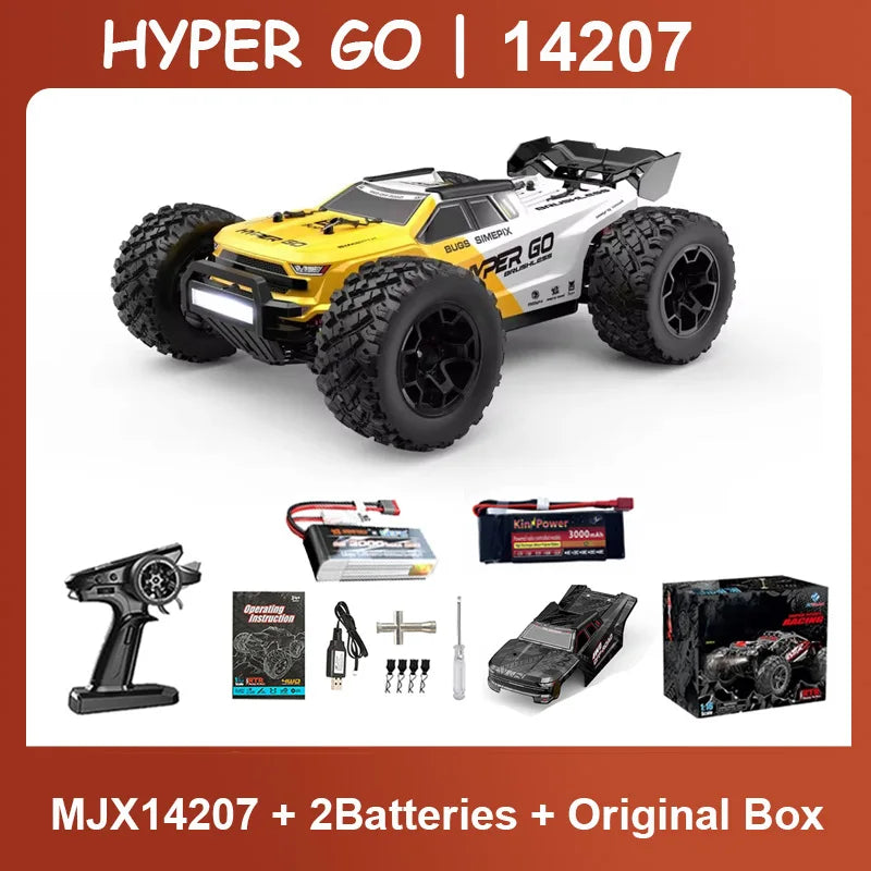 JIUSICE Hyper Go 14207 1-14 4WD Brushless High-Performance Remote-Controlled Car