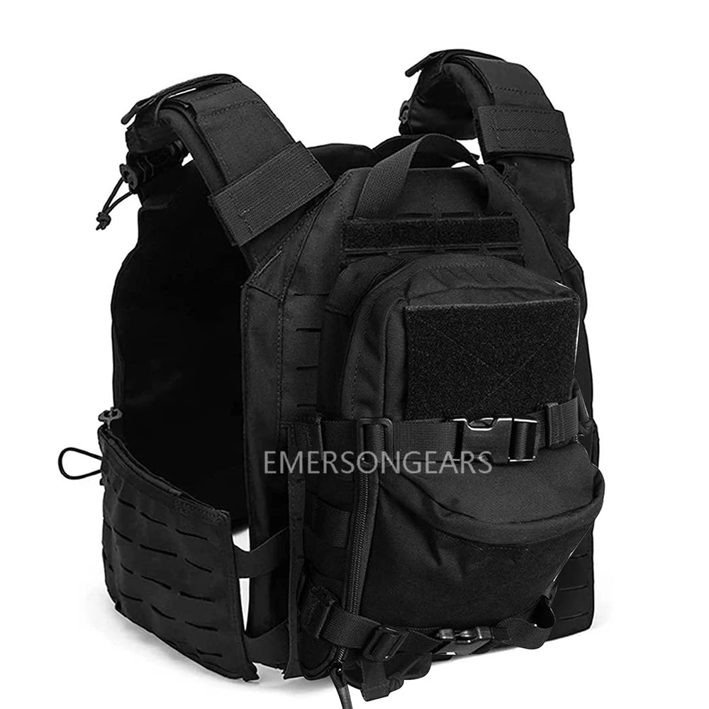 EMERSONGEARSCN Laser Cut Nylon Quick Release Vest With Hydration Backpack