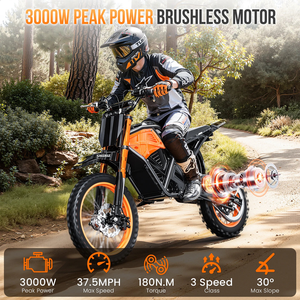 EILLEO SPACEWALK EB007 Electric Dirt Bike for Adults