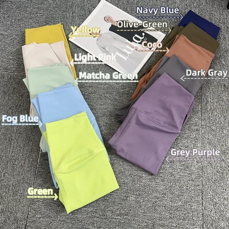 Women High Waist Push Up Leggings for Running and Yoga