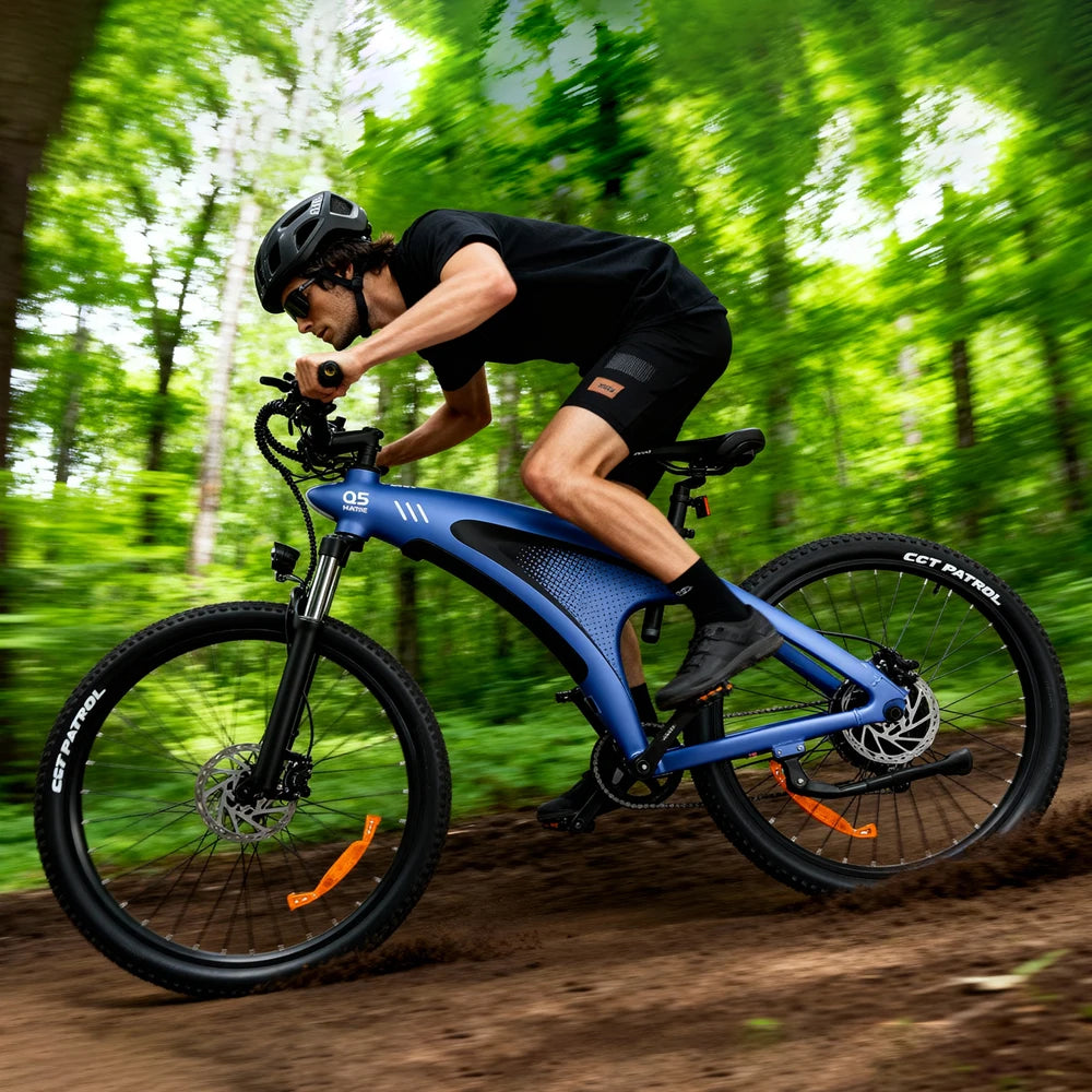 HX Q5 2000W Electric Mountain Bike For Off Road Riding