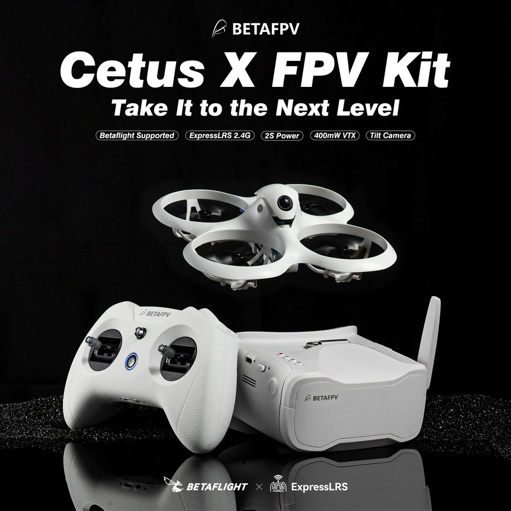 BETAFPV Cetus X FPV Kit With Transmitter And VR Goggles
