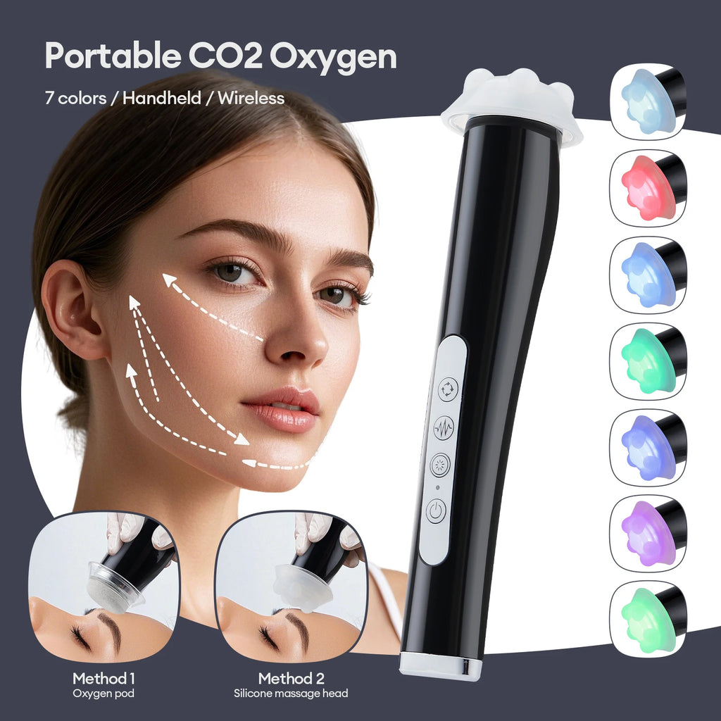 Foreverlily CO2 Oxygen Bubble Pen 5 Gear Facial Treatment