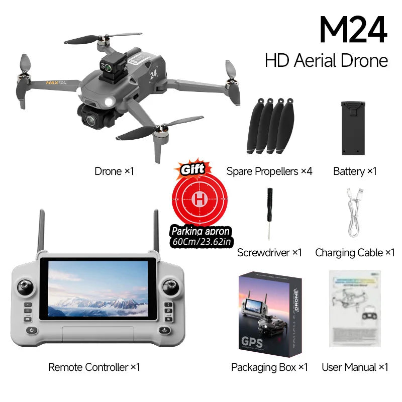 QJ M24 GPS Drone With 8K Camera And 5G Transmission